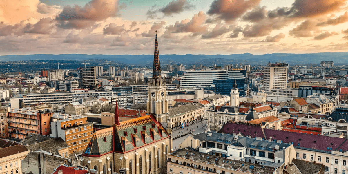 Novi Sad roofs